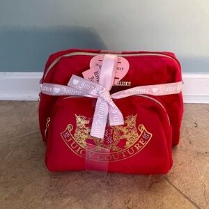 Y2K vintage juicy cosmetics  bag 

Y2K glam pink juicy makeup bag  looks just li